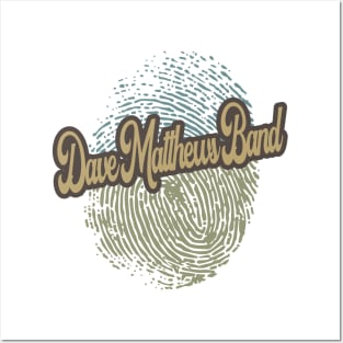 Dave Matthews Band Fingerprint Posters and Art